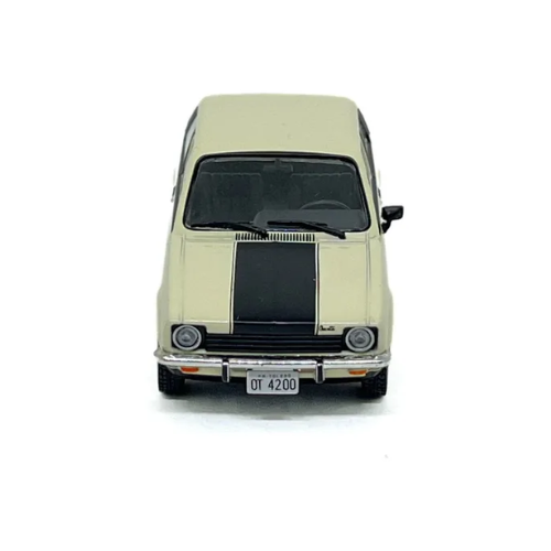 Miniatura Carro Chevrolet Chevette GP II (1977) - Chevrolet Série Ouro 2 - Bege - 1:43 - Luppa