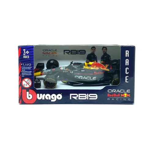 Miniatura Fórmula 1 Oracle Red Bull Racing RB19 - #11 Sergio Perez (2023) - 1:43 - Burago