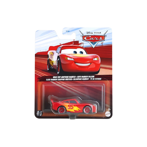 Miniatura Carro Relâmpago McQueen Ferrugem - Disney Pixar Cars - Die-Cast - 1:55 - Mattel