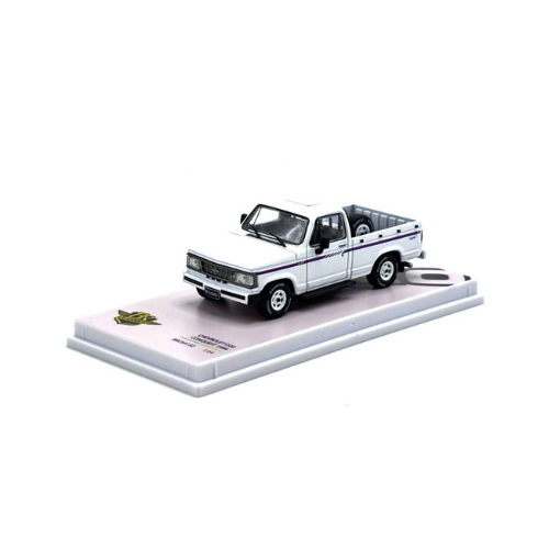 Miniatura Picape Chevrolet D20 Conquest (1994) - Series 10 - Branca - 1:64 - BR Classics