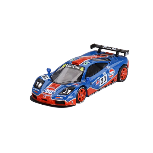 McLaren F1 GTR #33 GULF 1996 24Hr Le Mans 1:64 Mini GT