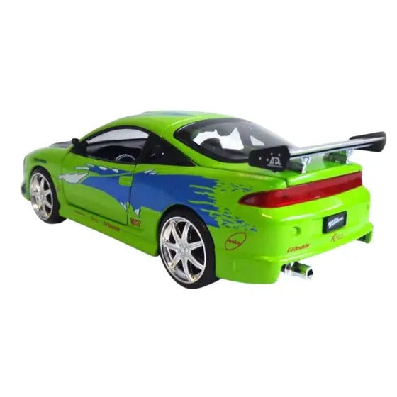 Miniatura Carro Mitsubishi Eclipse Brian's - Velozes e Furiosos - 1:24 - Jada Toys