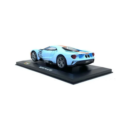 Miniatura Carro Ford GT Heritage Series (2019) - Azul - 1:32 - Burago