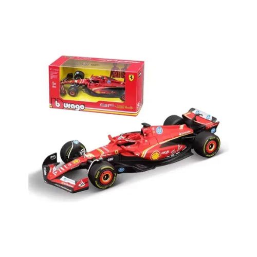 Miniatura Fórmula 1 Ferrari SF-24 - #16 Charles Leclerc - Ferrari Racing (2024) - 1:43 - Burago
