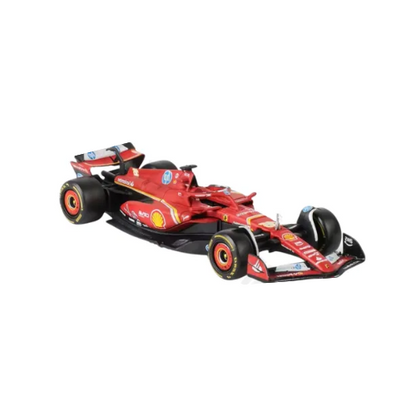 Miniatura Fórmula 1 Ferrari SF-24 - #16 Charles Leclerc - Ferrari Racing (2024) - 1:43 - Burago