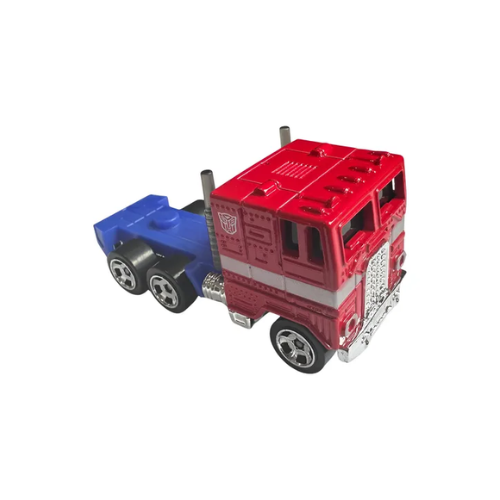 Miniatura Caminhão Optimus Prime - Transformers - HW Screen Time 6/10 - Mainline - 7,5 cm - 1:64 - Hot Wheels