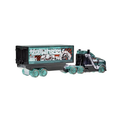 Miniatura Caminhão Speed Hauler - Track Fleet - 15,0 cm - Hot Wheels