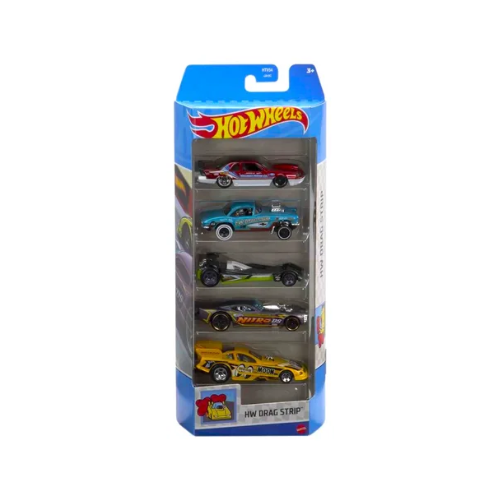 Pack c/ 5 Miniaturas - Formula 1 - 1:64 - Hot Wheels
