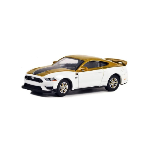 Miniatura Ford Mustang Mach 1 2021 HURST – GreenLight – Running On Empty Série 15 – Escala 1:64