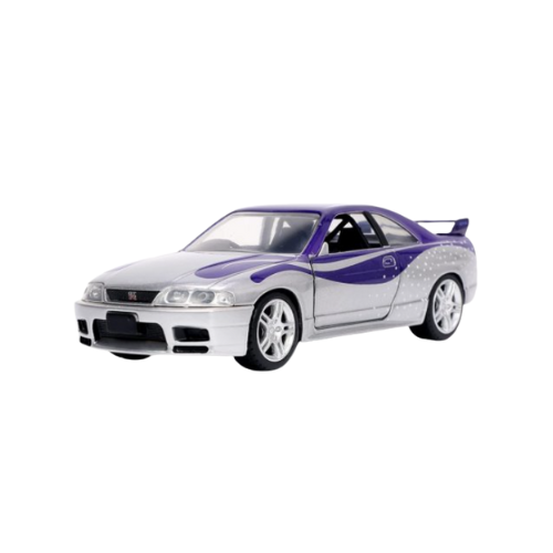 Miniatura Carro Nissan Skyline GT-R - Velozes e Furiosos - Prata - 1:32 - Jada Toys