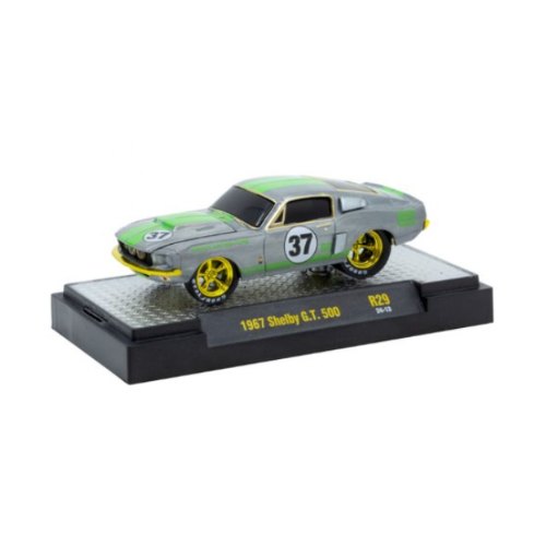 Miniatura Carro Shelby G.T. 500 (1967) - Ground Pounders - 1:64 - M2 Machines (Chase)