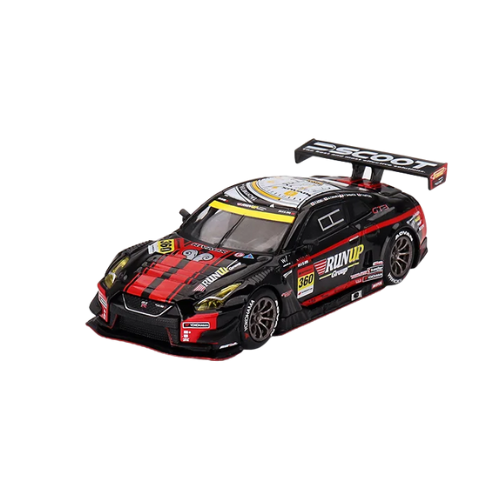 Nissan GT-R Nismo GT3 Runup Rivaux Tomei Sports 2023 Super GT Series 1:64 Mini GT