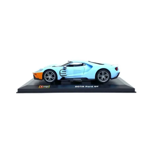 Miniatura Carro Ford GT Heritage Series (2019) - Azul - 1:32 - Burago